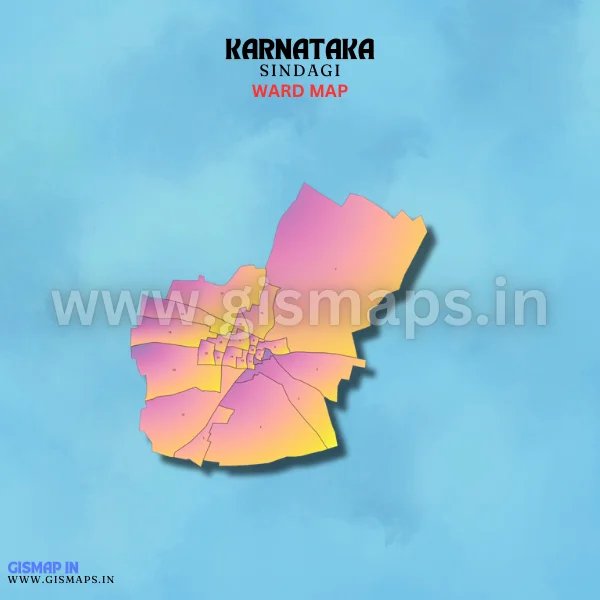 Sindagi Ward Map (Karnataka)